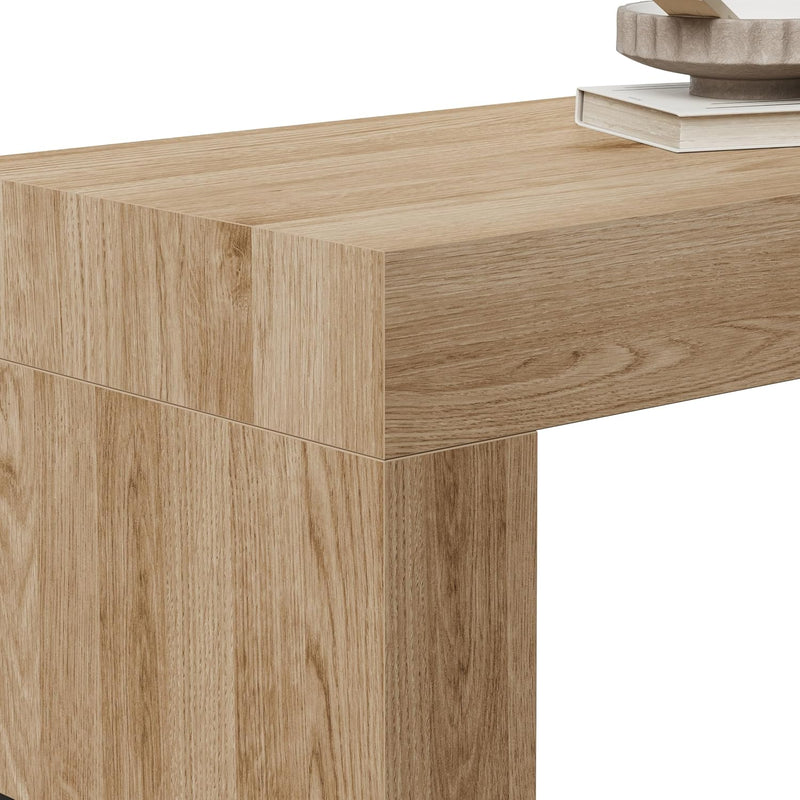Desk Dark Walnut with One Leg Made