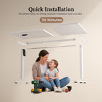 Desk Electric Sit-Stand Office Computer with 2 Memory