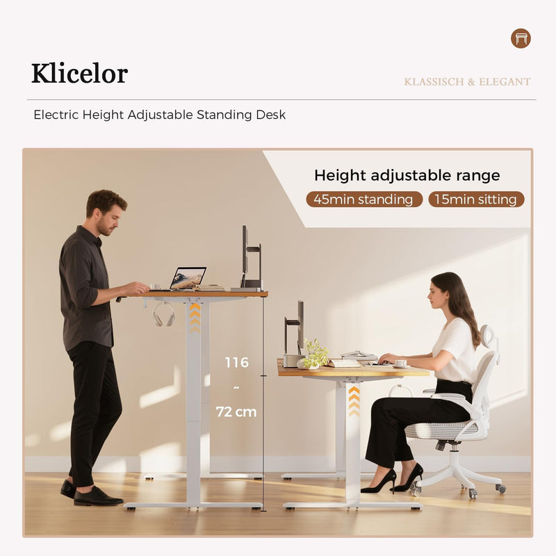 Electric Standing Desk 2 Memory Buttons for Stand