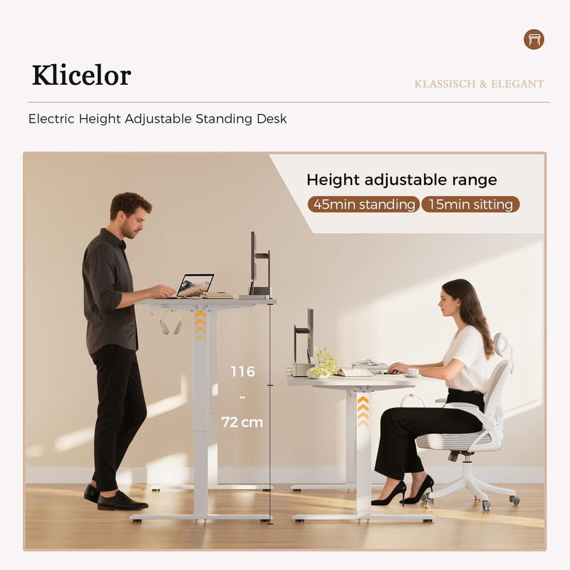 Electric Standing Desk 2 Memory Buttons for Stand