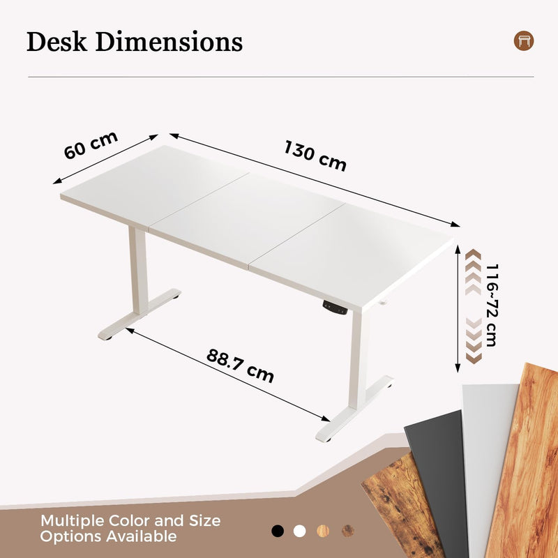 Electric Standing Desk 2 Memory Buttons for Stand
