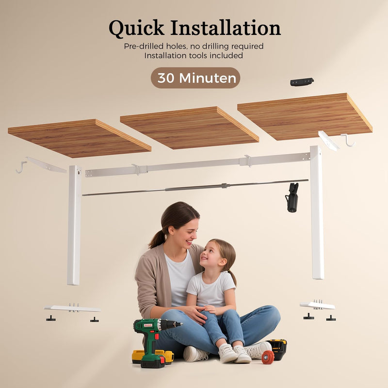 Electric Standing Desk 2 Memory Buttons for Stand