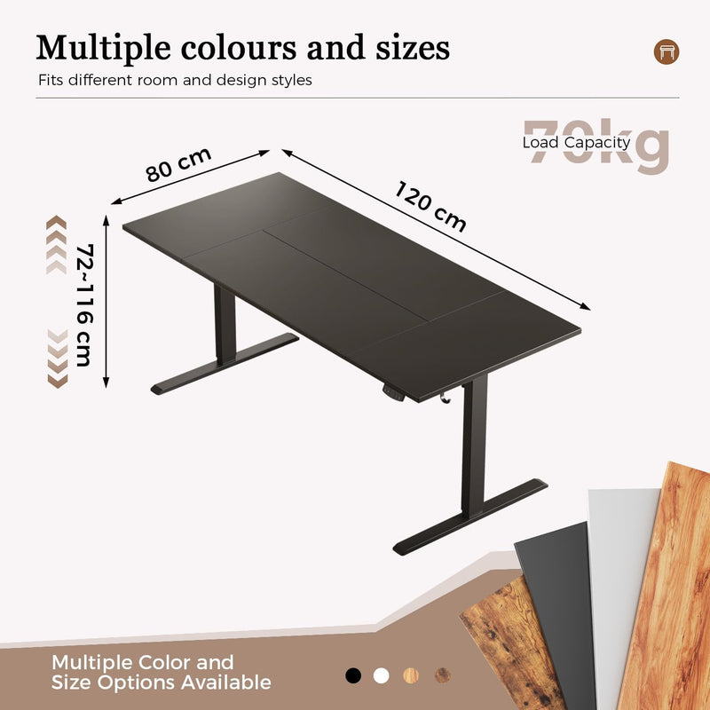 Electric Standing Desk 2 Memory Buttons for Stand
