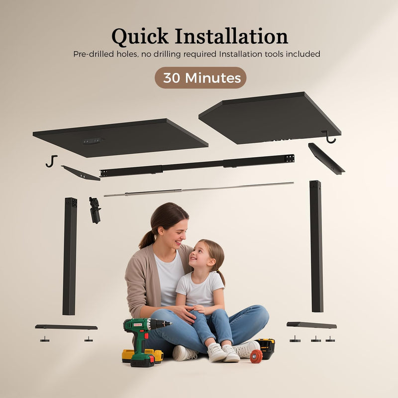 Electric Standing Desk 2 Memory Buttons for Stand