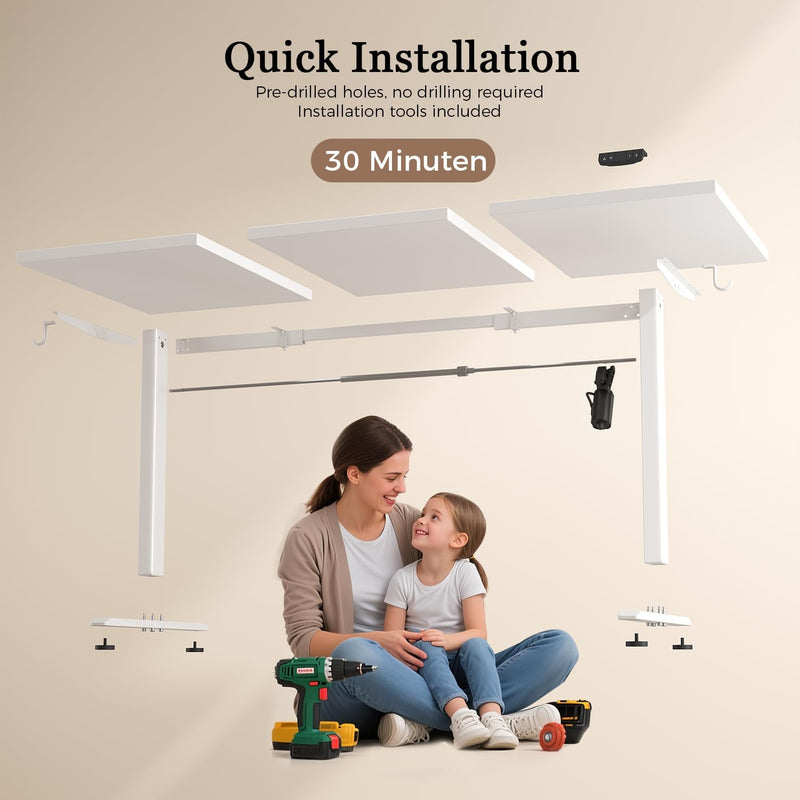 Electric Standing Desk 2 Memory Buttons for Stand