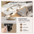 Desk Electric Sit-Stand Office Computer with 2 Memory