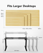 Desk Frame with Brushless Motor