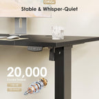 Desk Height Adjustable with 2 Memory Presets