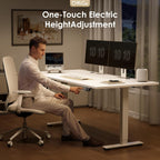 Desk Height Adjustable with 2 Memory Presets