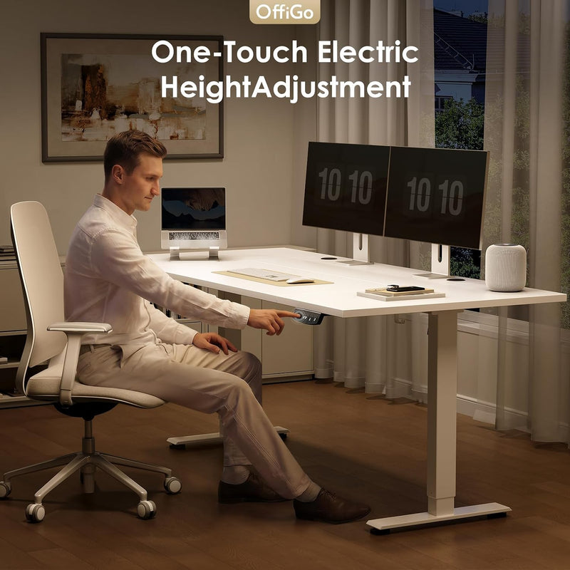 Desk Height Adjustable with 2 Memory Presets