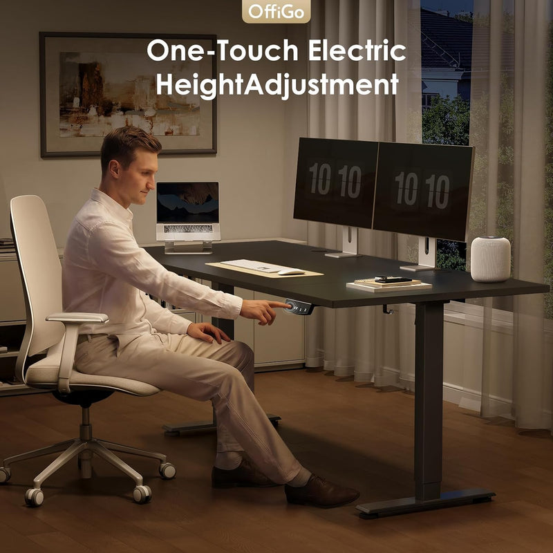 Desk Height Adjustable with 2 Memory Presets