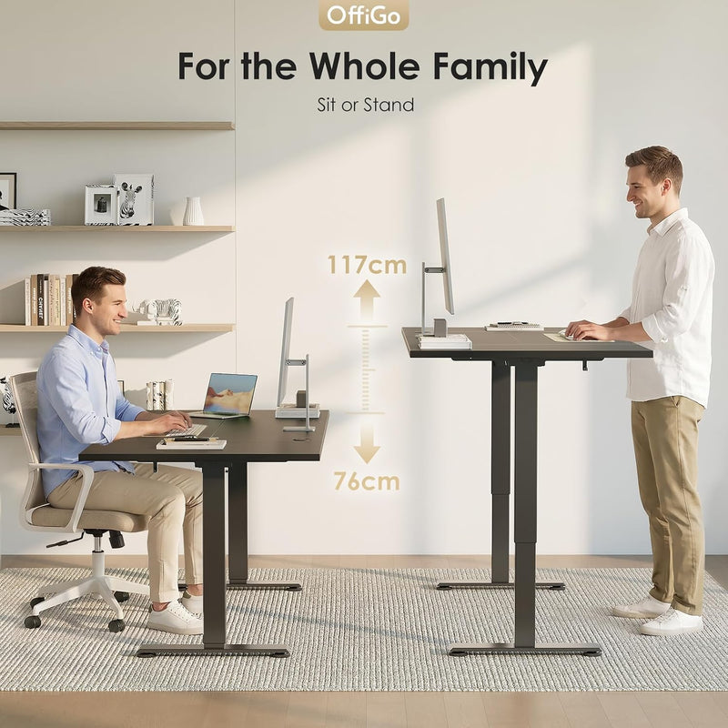 Desk Height Adjustable with 2 Memory Presets