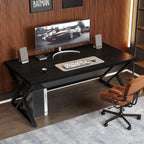 Desk Industrial Wood Home Office Computer for Bedroom