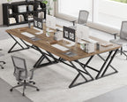 Desk Industrial Wood Home Office Computer for Bedroom