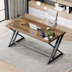 Desk Industrial Wood Home Office Computer for Bedroom