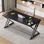 Desk Industrial Wood Home Office Computer for Bedroom