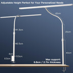 Desk Lamp 31.5 Inch Light for Home Office