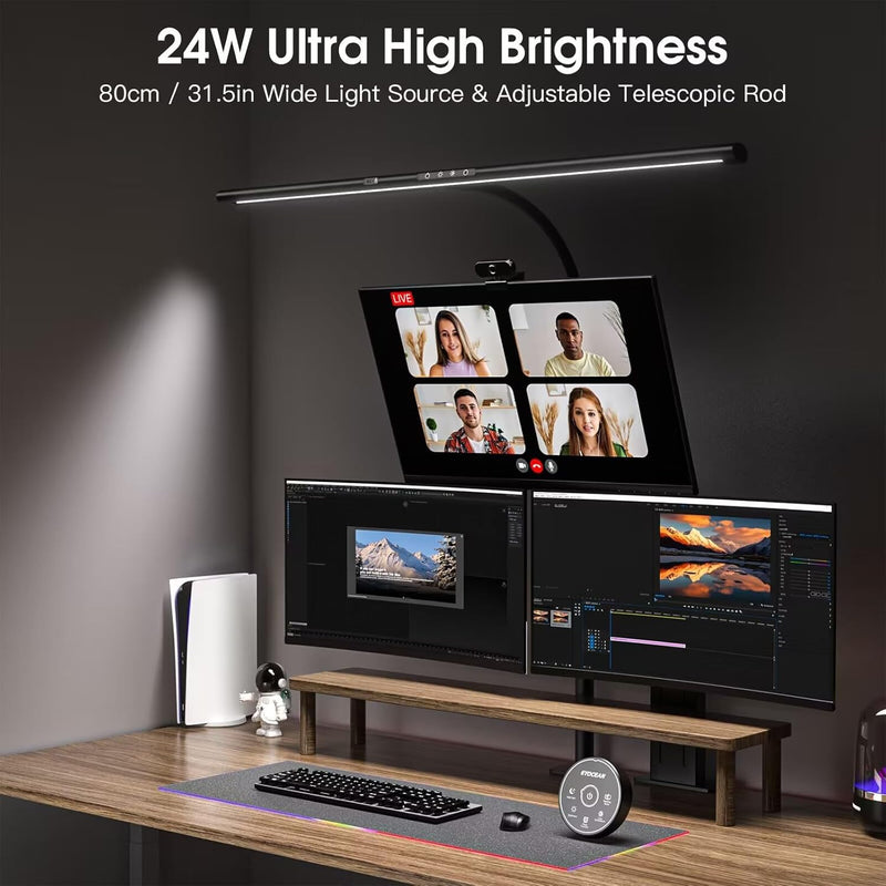 Desk Lamp 31.5" LED for Home Office Gesture