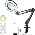 Desk Lamp with Clamp 8x Magnifier Lamps 3