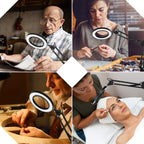 Desk Lamp with Clamp 8x Magnifier Lamps 3