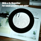 Desk Lamp with Clamp 8x Magnifier Lamps 3