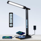 Desk Lamp with Wireless Charger USB Charging Port