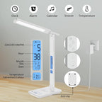 Desk Lamp with Wireless Charger USB Charging Port