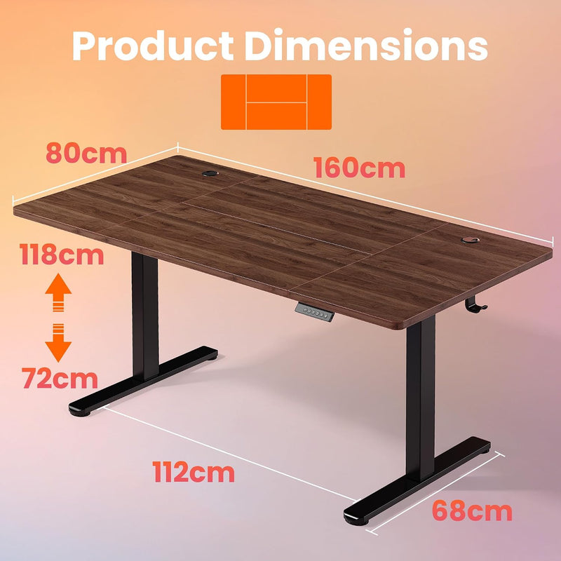 Desk Mit 4 Memory Height Settings
