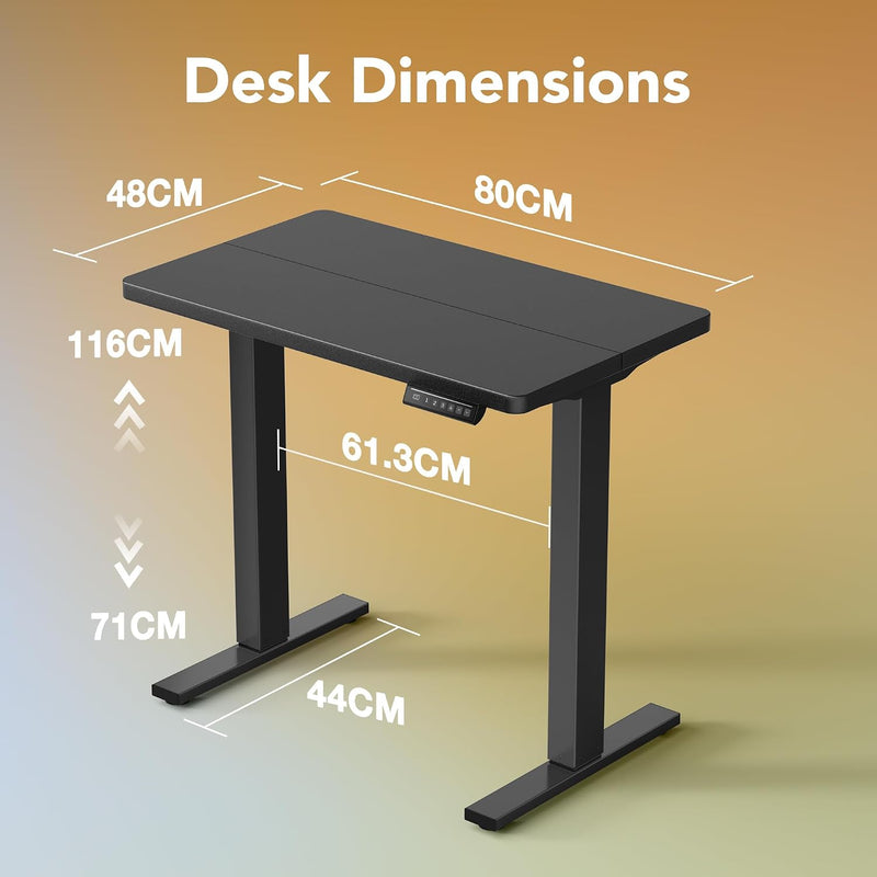 Desk Mit 4 Memory Height Settings Sit-Stand
