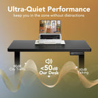 Desk Mit 4 Memory Height Settings Sit-Stand