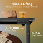 Desk Mit 4 Memory Height Settings Sit-Stand