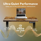 Desk Mit 4 Memory Height Settings Sit-Stand