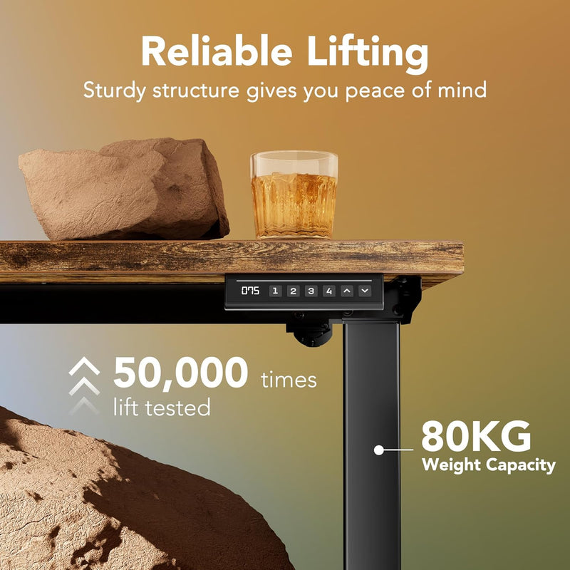 Desk Mit 4 Memory Height Settings Sit-Stand