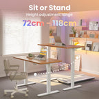 Desk Mit 4 Memory Height Settings Sit-Stand