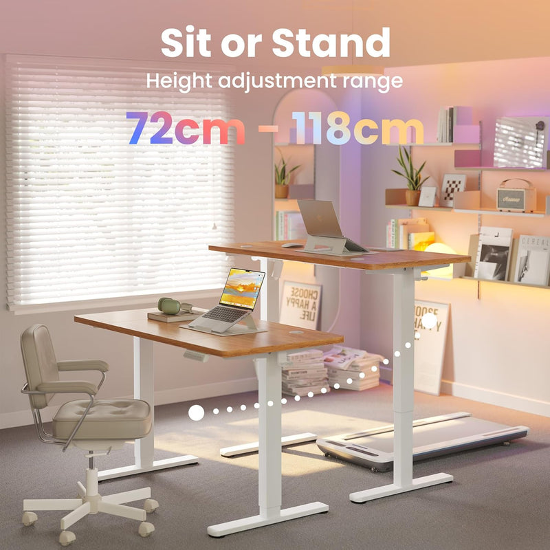 Desk Mit 4 Memory Height Settings Sit-Stand