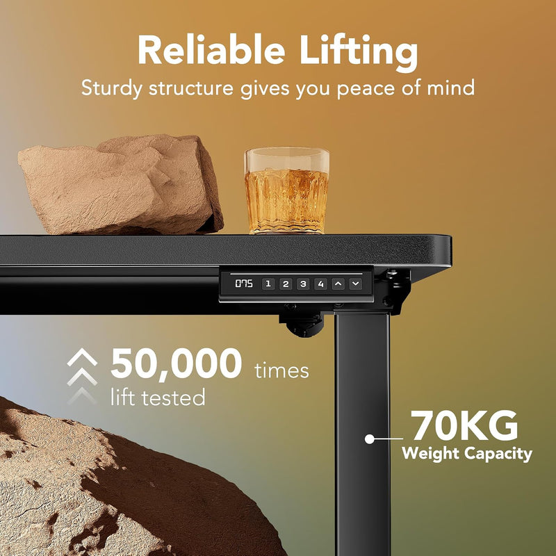 Desk Mit 4 Memory Height Settings Sit-Stand