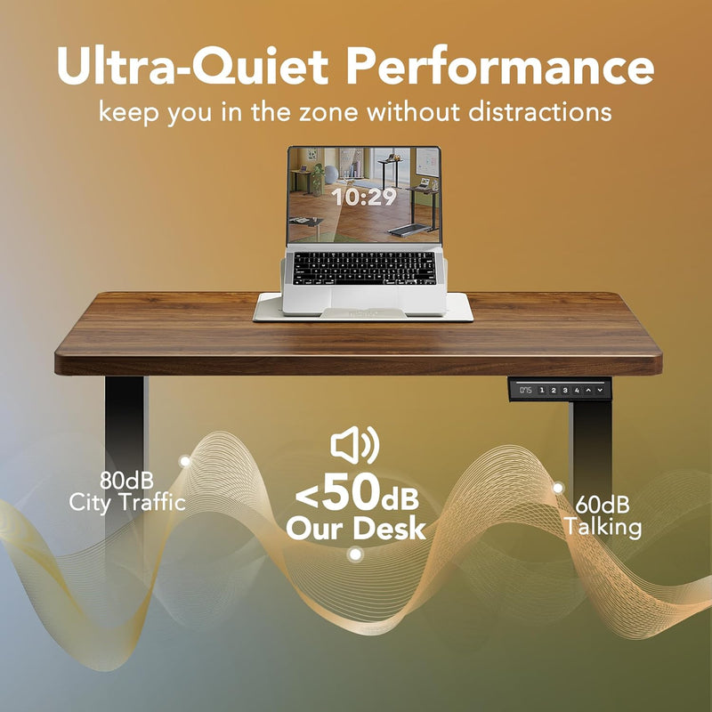 Desk Mit 4 Memory Height Settings Sit-Stand