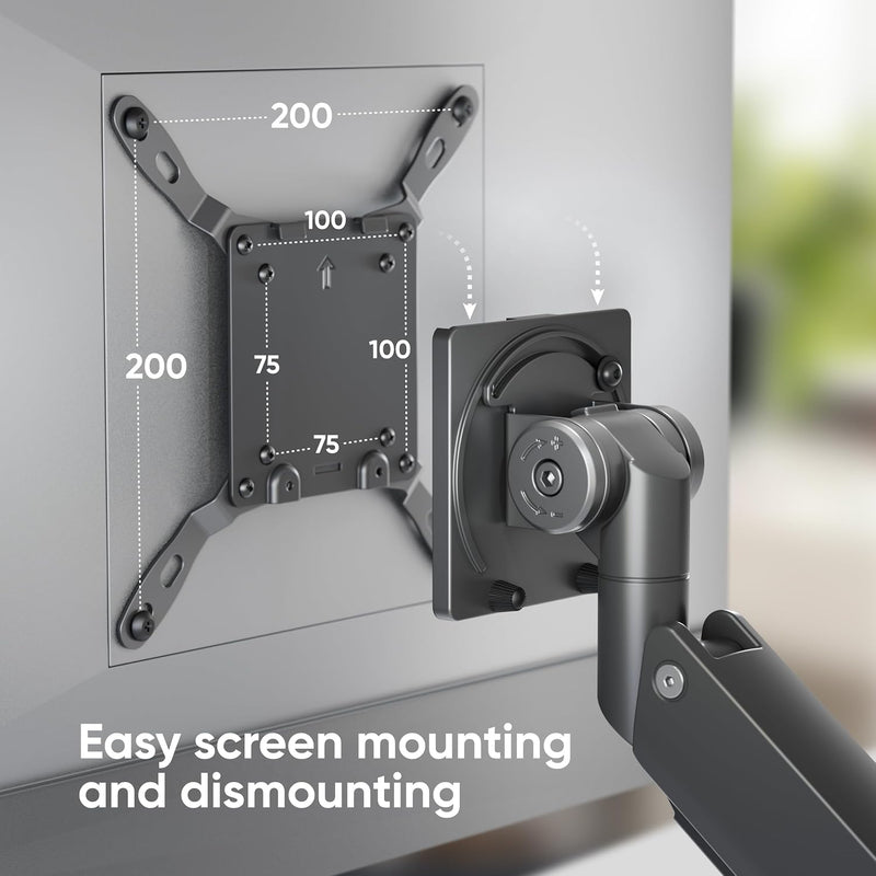Desk Monitor Arm 17"-57" Up to 27KG