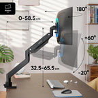 Desk Monitor Arm 17"-57" Up to 27KG
