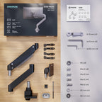 Desk Monitor Arm 17"-57" Up to 27KG