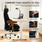 Desk Office Chair Big and Tall Fabric Executive