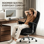 Desk Office Chair Big and Tall Fabric Executive