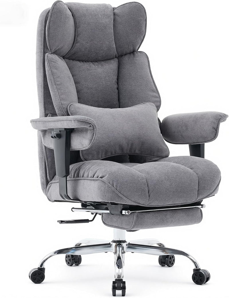 Desk Office Chair Big and Tall Fabric Executive