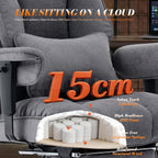 Desk Office Chair Big and Tall Fabric Executive