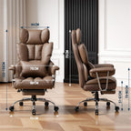 Desk Office Chair Big and Tall PU Leather