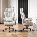 Desk Office Chair Big and Tall PU Leather