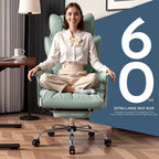 Desk Office Chair Big and Tall PU Leather