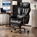 Desk Office Chair Big and Tall PU Leather