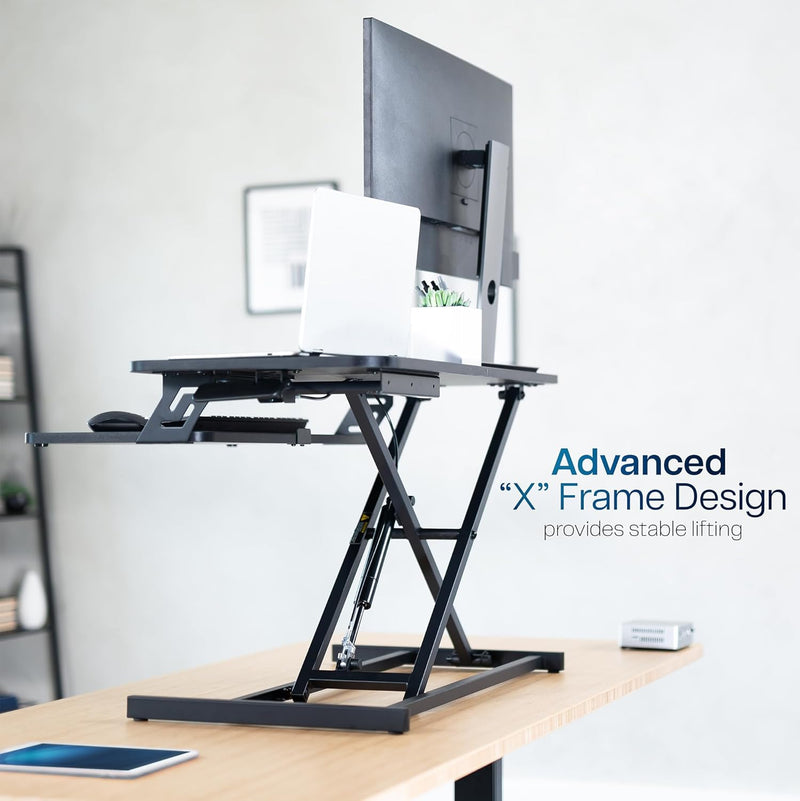 Desk Riser 80CM Standing Converter with Quick