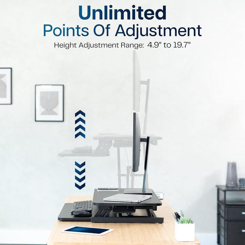 Desk Riser 80CM Standing Converter with Quick